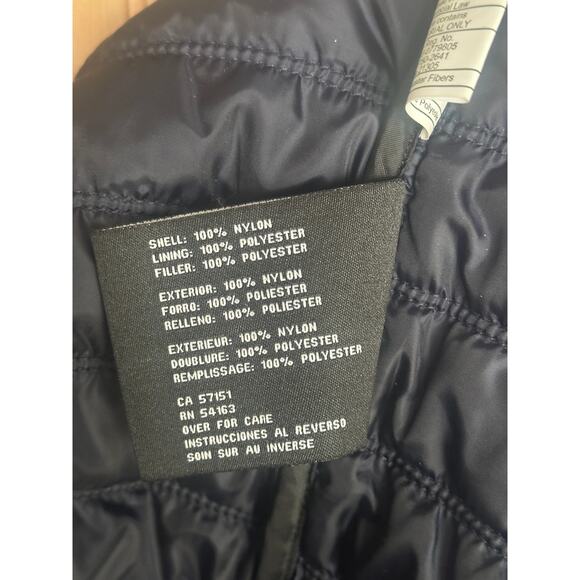 Guess Women’s Dark Blue Quilted Puffer Winter Jacket Coat Size XXL - Picture 4 of 7